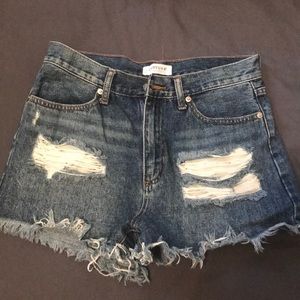 Jean shorts